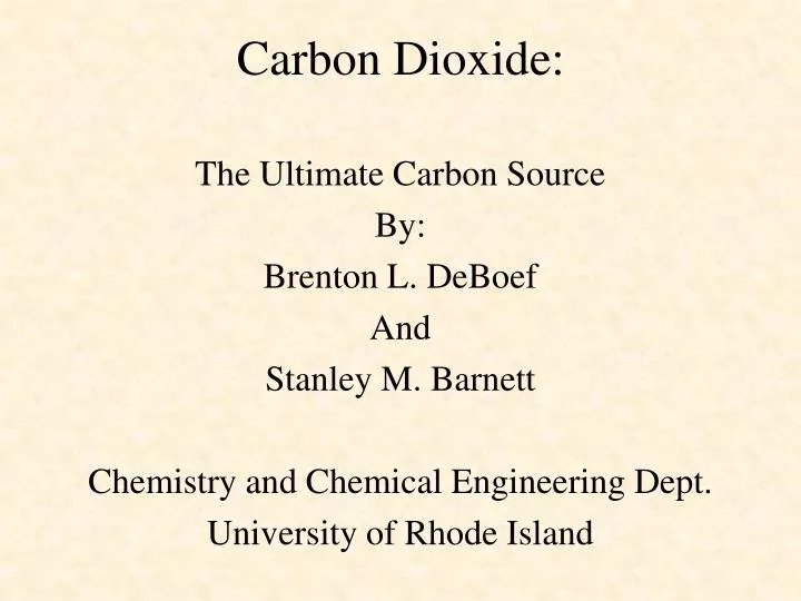 carbon dioxide n.