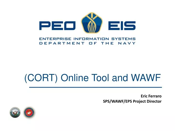 Ppt Cort Online Tool And Wawf Powerpoint Presentation Free