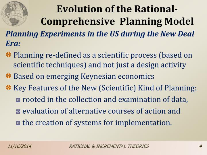 definition of rational comprehensive model