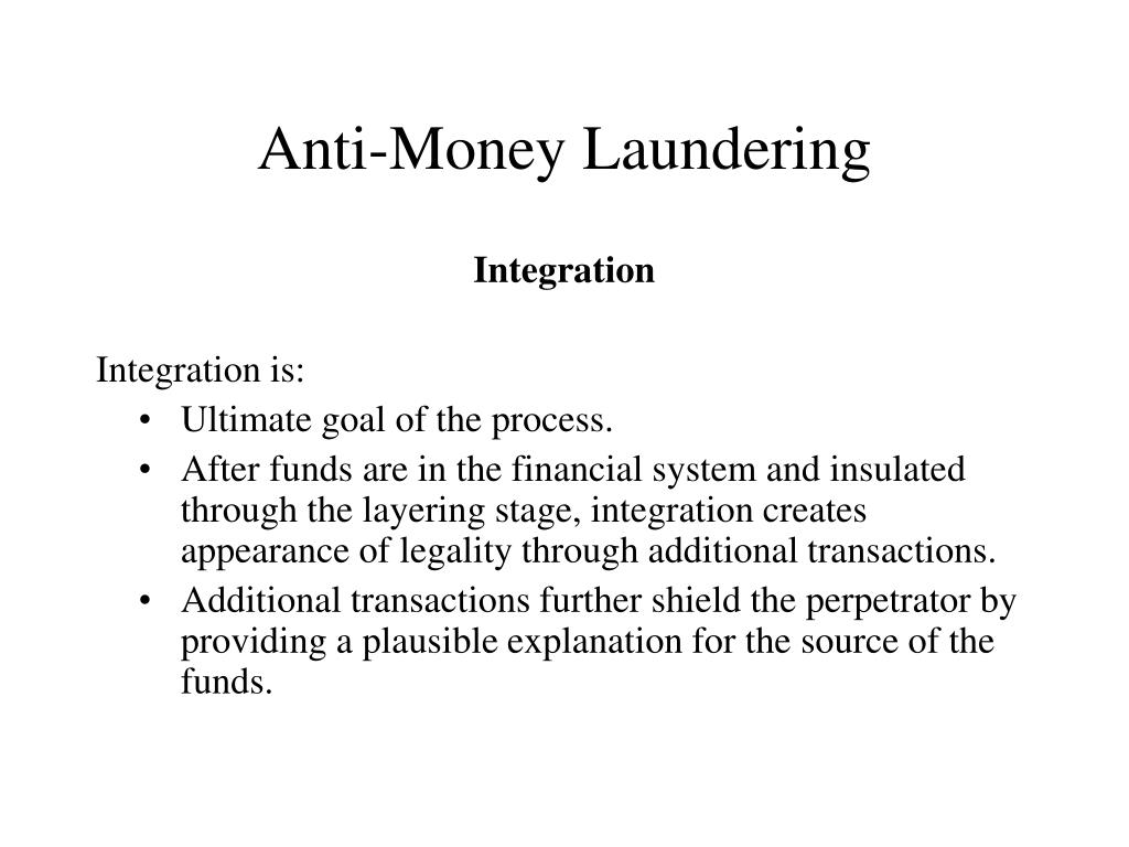 Ppt Anti Money Laundering Powerpoint Presentation Free Download Id 6682795