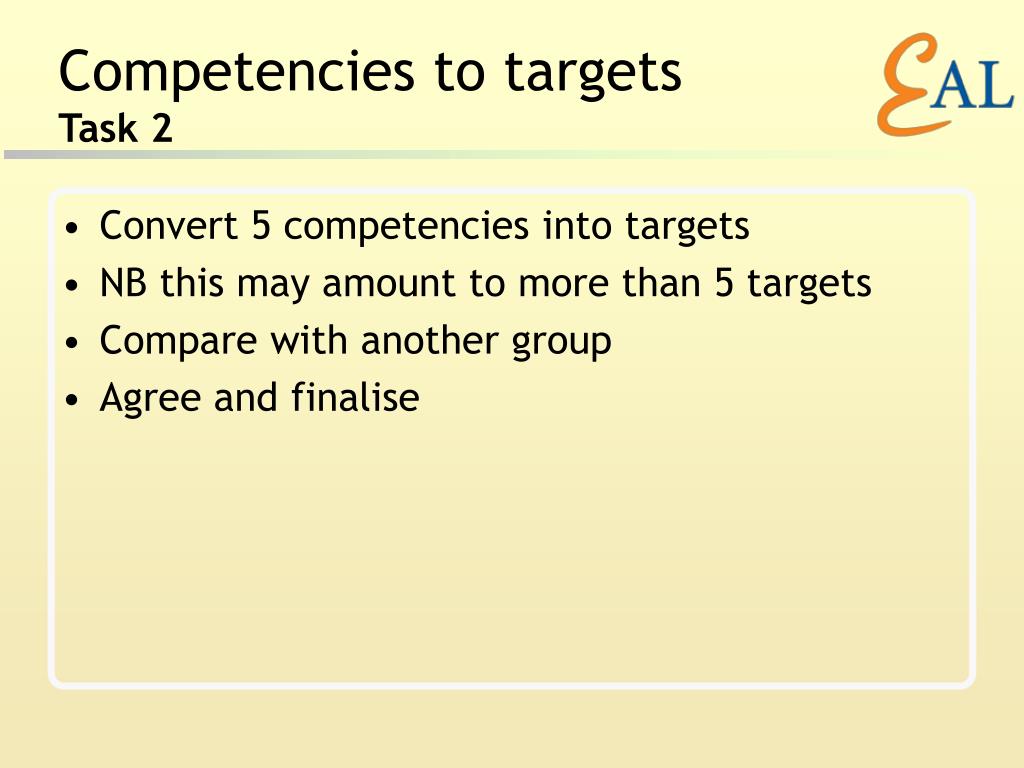 PPT - EAL Profiles of Competence PowerPoint Presentation, free download ...