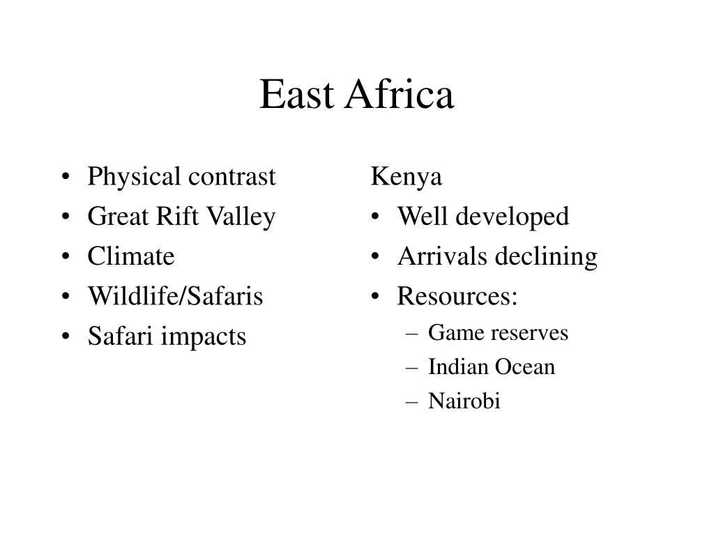 PPT The Tourism Geography of Africa PowerPoint Presentation, free