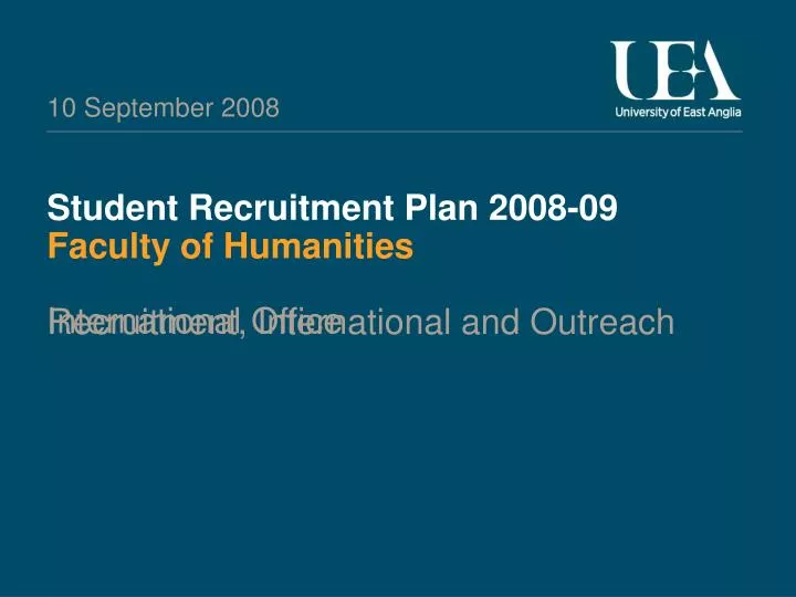 College recruitment strategies dissertation