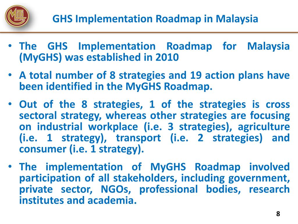 Ghs Implementation PPT - Status of GHS Implementation In Malaysia By Sri Ram Letchimanan ...