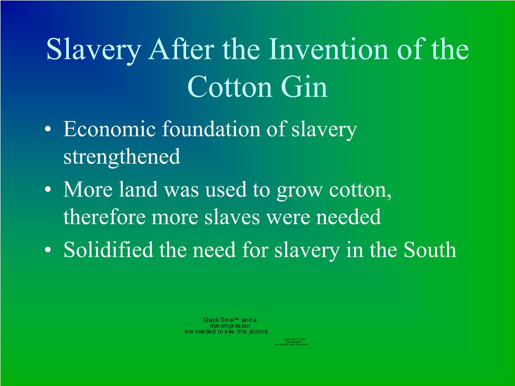 PPT The Innovation of the Cotton Gin PowerPoint Presentation, free