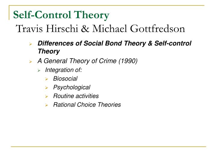 social control theory
