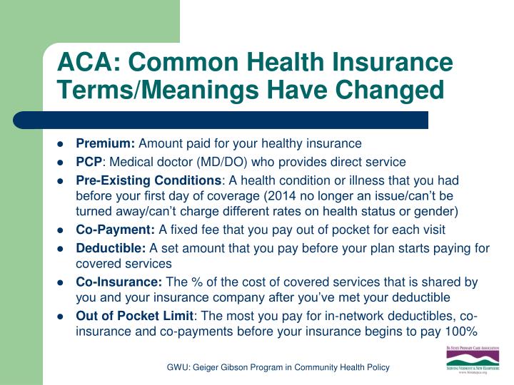 Decoding health insurance plans: A dictionary