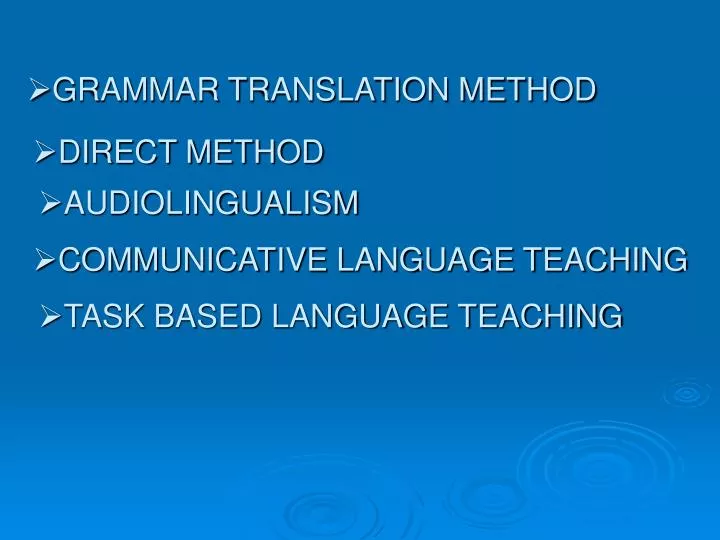 PPT - GRAMMAR TRANSLATION METHOD PowerPoint Presentation, free download ...