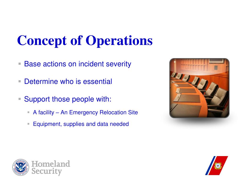 PPT - U. S. Coast Guard Continuity of Operations (COOP) PowerPoint