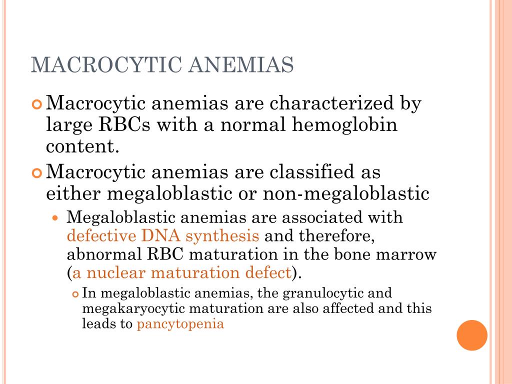 PPT - MACROCYTIC ANEMIAS PowerPoint Presentation, Free Download - ID ...