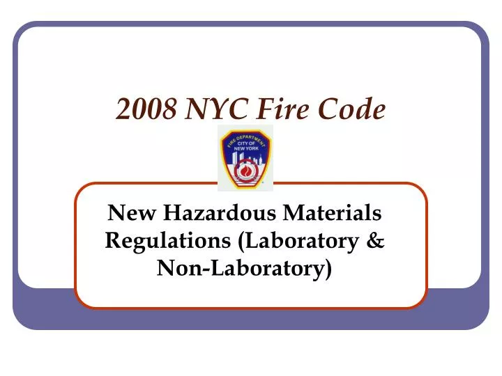 2008 nyc fire code n.