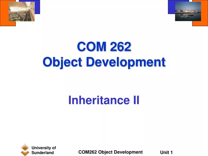 PPT - COM 262 Object Development PowerPoint Presentation, free download ...