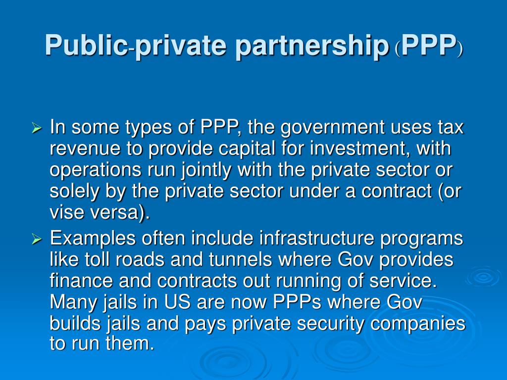 Private partnership