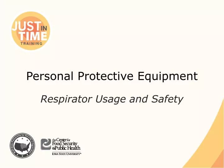 personal protective equipment n.