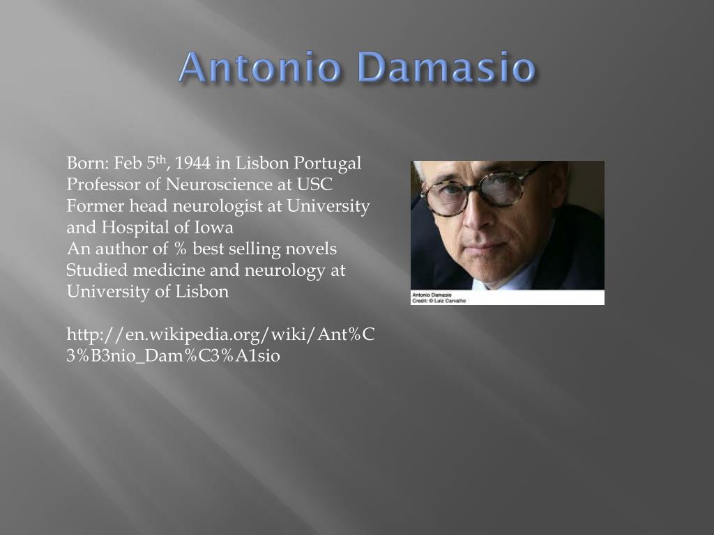 Antonio Damasio - Wikipedia
