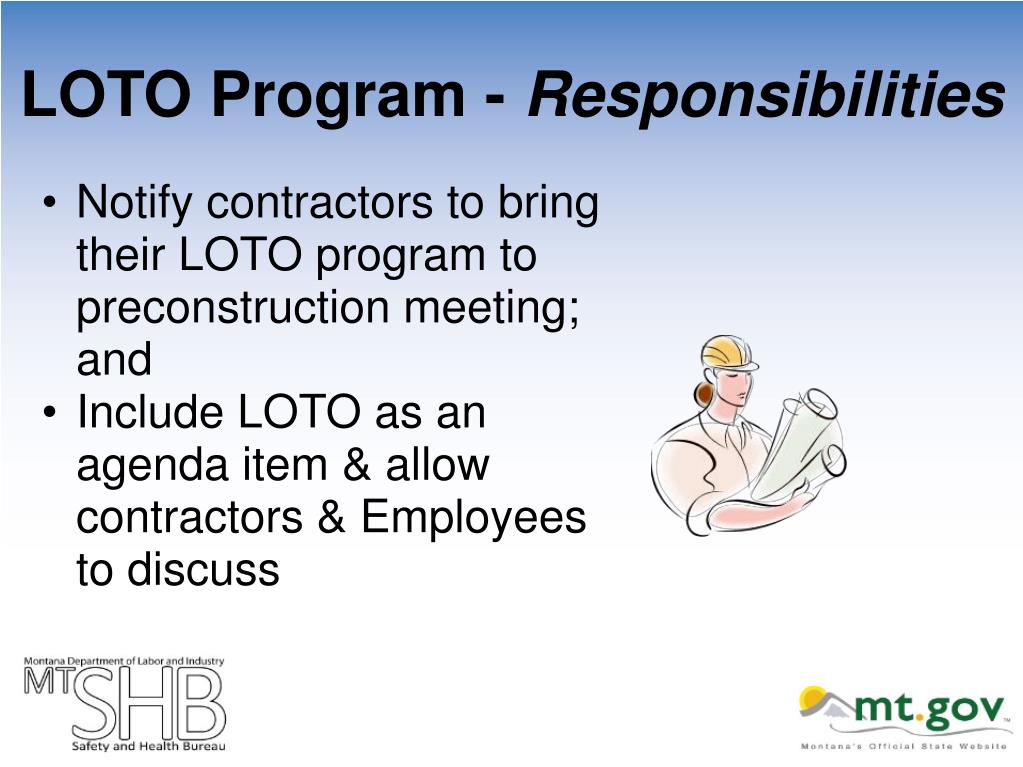 loto training powerpoint presentation
