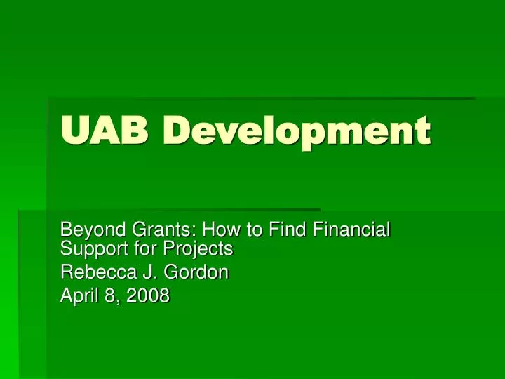 Uab Powerpoint Template Uab Powerpoint Template