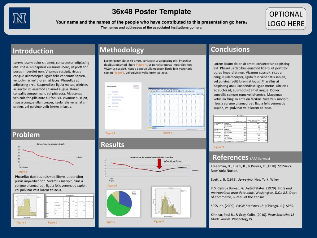 PPT - 22x22 Poster Template PowerPoint Presentation, free download For Powerpoint Poster Template A0