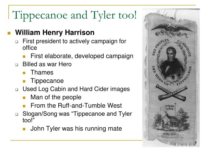PPT Van Buren & Harrison & Tyler too PowerPoint Presentation ID6697956