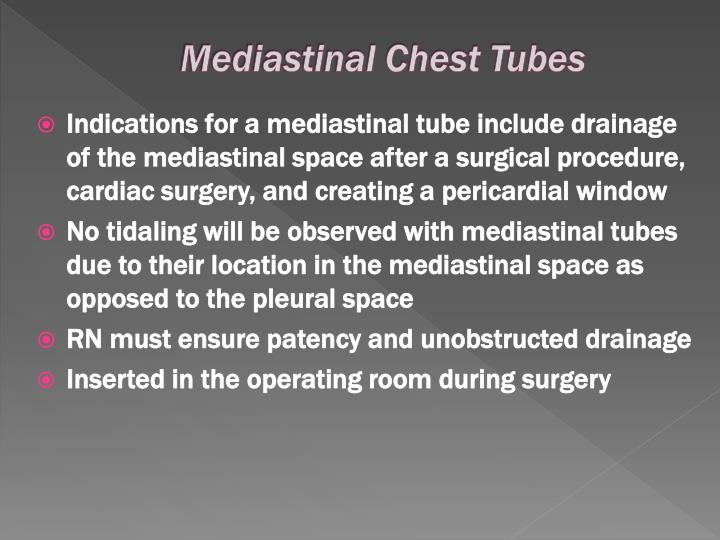 system ppt drainage Presentation  Chest PowerPoint ID:6699212   Tubes PPT