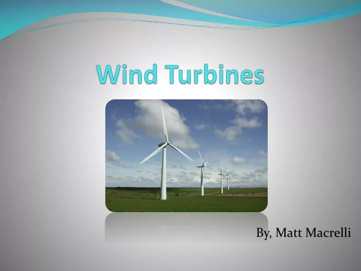wind turbines n.
