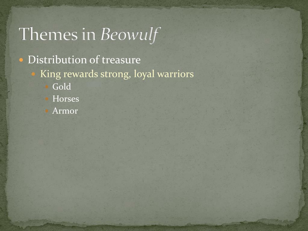 Christian Elements In Beowulf
