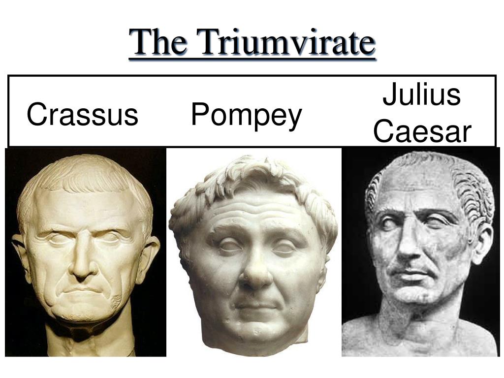 who was julius caesar in a triumvirate with who was julius caesar in a triumvirate with