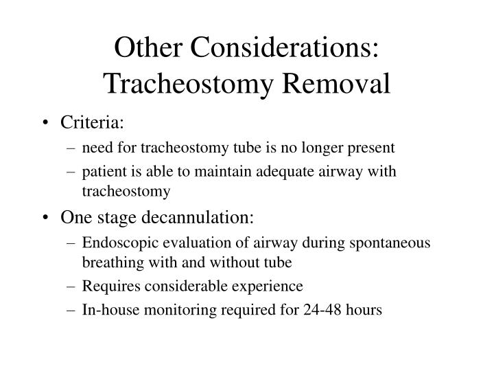 PPT Tracheostomy Tubes A Primer PowerPoint Presentation ID6704444