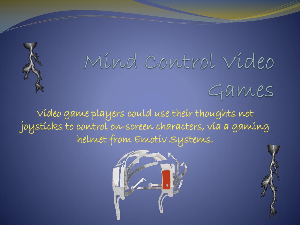 Playing Video Games With Mind Control 
