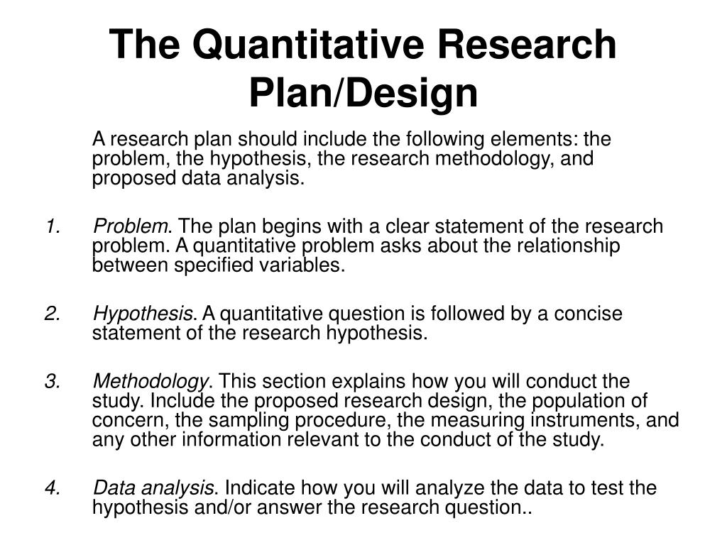 example of research hypothesis in quantitative
