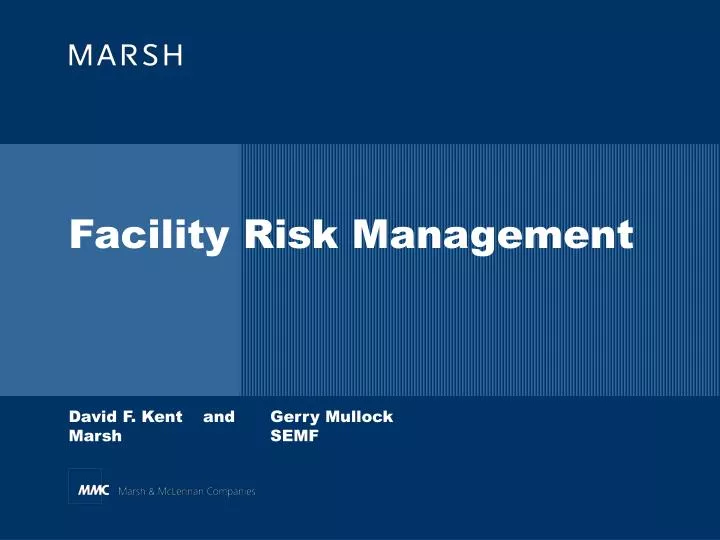 PPT Facility Risk Management PowerPoint Presentation, free download
