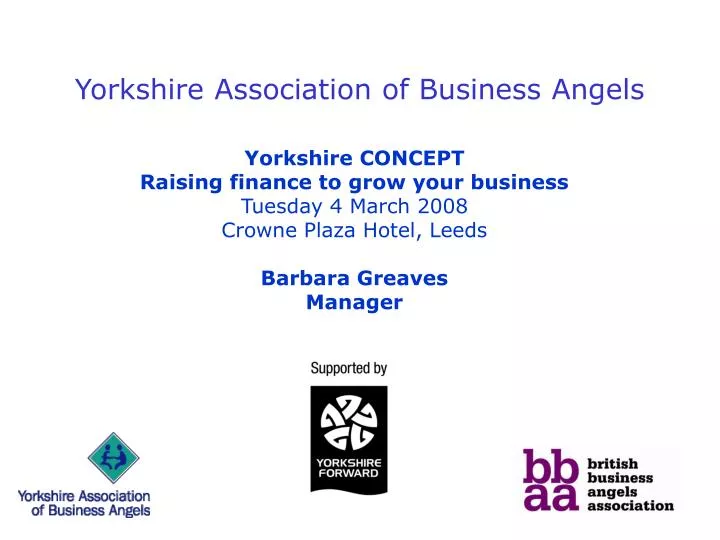 yorkshire association of business angels n.
