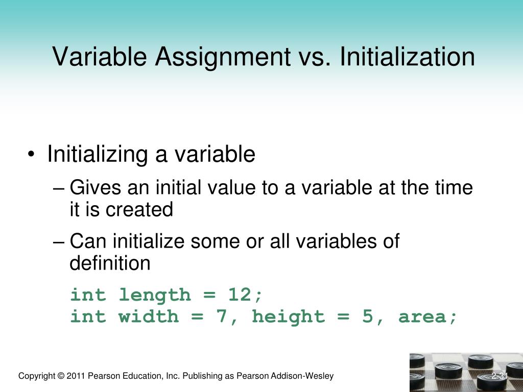 assignment operator vs initialization