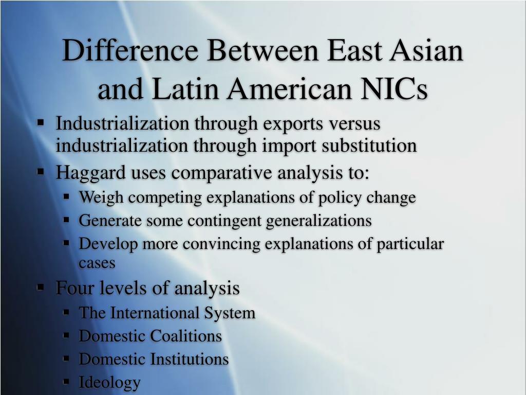 PPT - Political Economy of Growth: East Asia and Latin America Compared ...