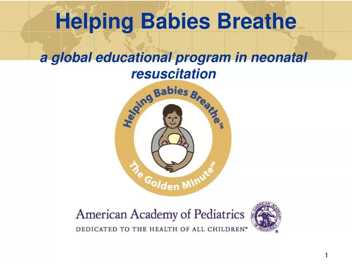 Helping Babies Breathe Facilitator Flip Chart