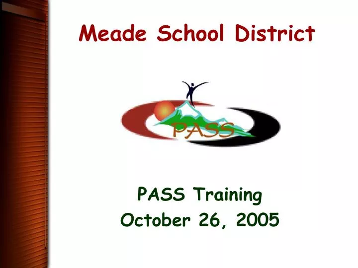PPT Meade School District PowerPoint Presentation, free download ID