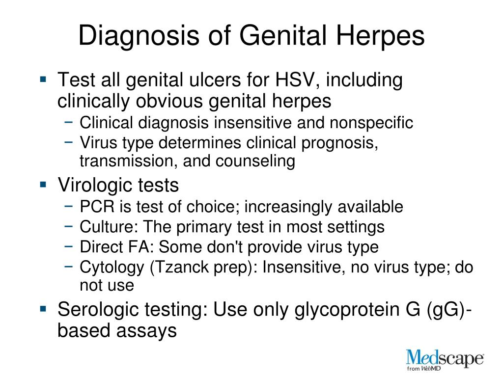 Test genitalis Genital warts