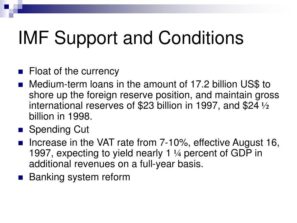 PPT - A CRITICAL ANALYSIS OF THE IMF: CASE STUDY OF THE ASIAN FINANCIAL ...