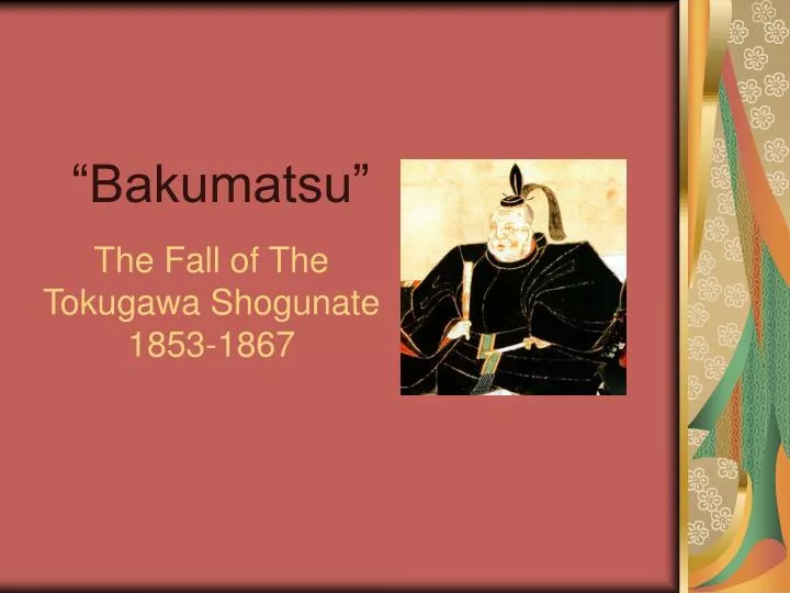 japan the fall of the shogunate Down fall of tokugawa shogunate during the well since the tokugawa shogunate empire was in japan most people spoke japanese as. japan the fall of the shogunate Down fall of tokugawa shogunate during the well since the tokugawa shogunate empire was in japan most people spoke japanese as.