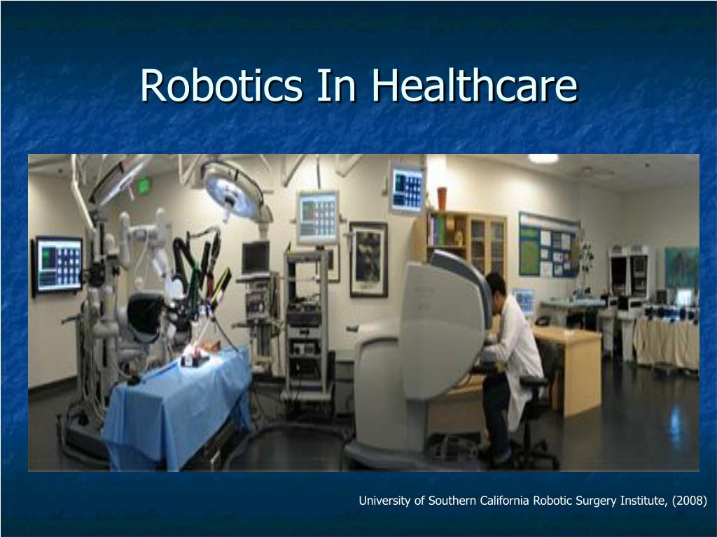 Robotics in medical field clearance ppt