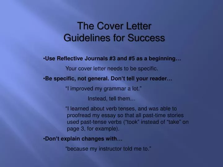 ppt-the-cover-letter-guidelines-for-success-powerpoint-presentation