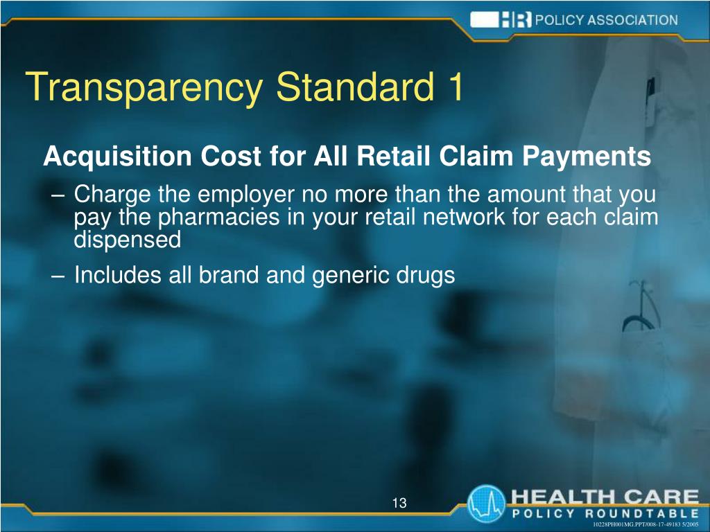 PPT - Pharmaceutical Coalition Transparency in Pharmaceutical ...