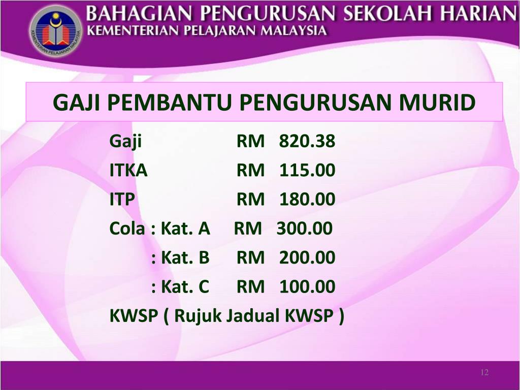 Www.spp.gov.my Pembantu Pengurusan Murid / Pembantu pengurusan murid