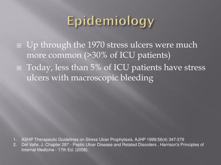 PPT Stress Ulcer Prophylaxis (SUP) Guidelines and Future Direction