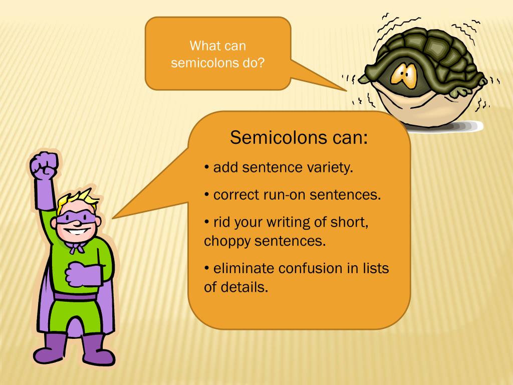 PPT - Semicolons: How important are they? PowerPoint Presentation, free