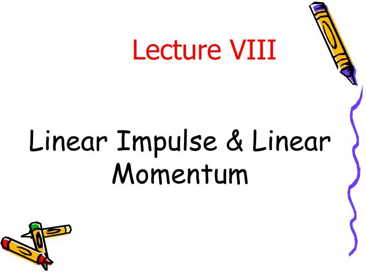 linear impulse linear momentum n.