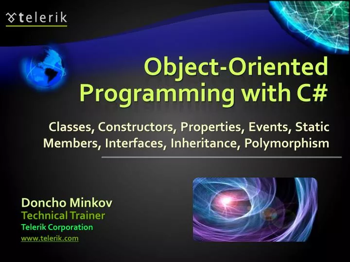 object oriented programming with c n.