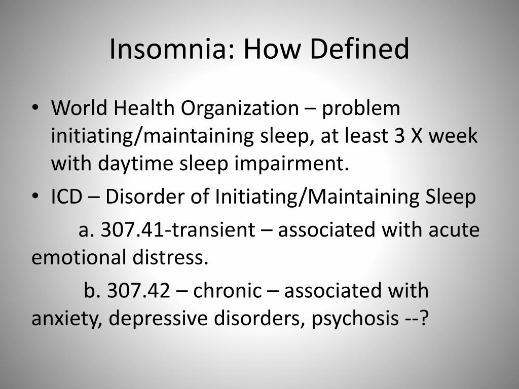 global insomnia definition global insomnia definition