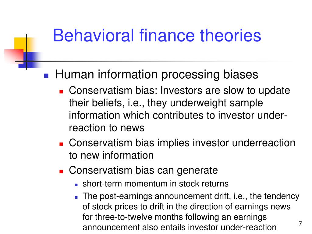 research topics on behavioural finance