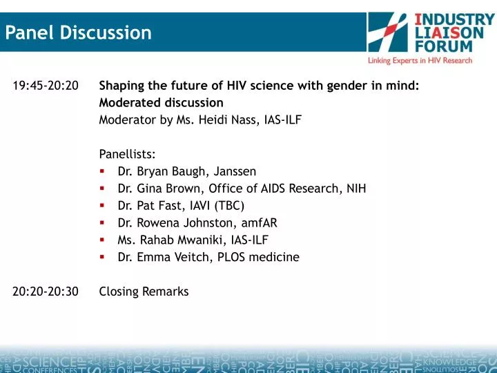PPT - Panel Discussion PowerPoint Presentation, free download - ID:6725760